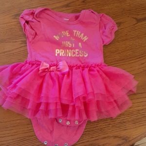 "Princess" bodysuit with tutu